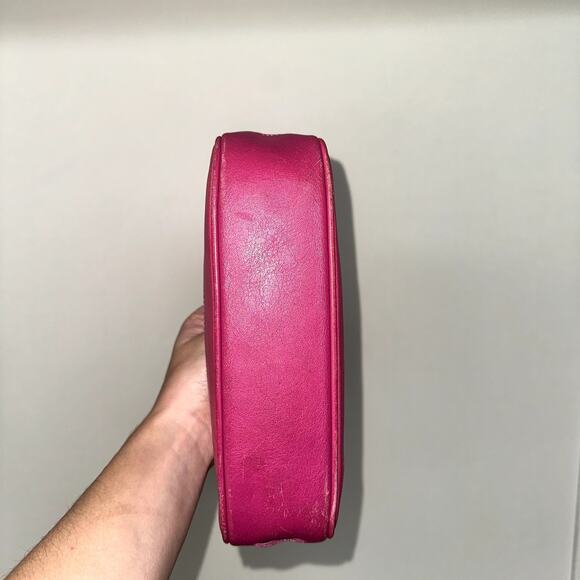 Vintage Y2K Coach 6094 'Hamptons Demi' Shoulder Bag Hot Pink - Picture 5 of 14